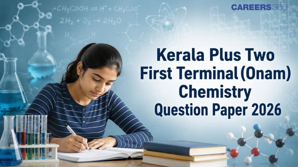 Kerala Plus Two Onam Chemistry Question Paper 2026 - Download Answer Key PDF